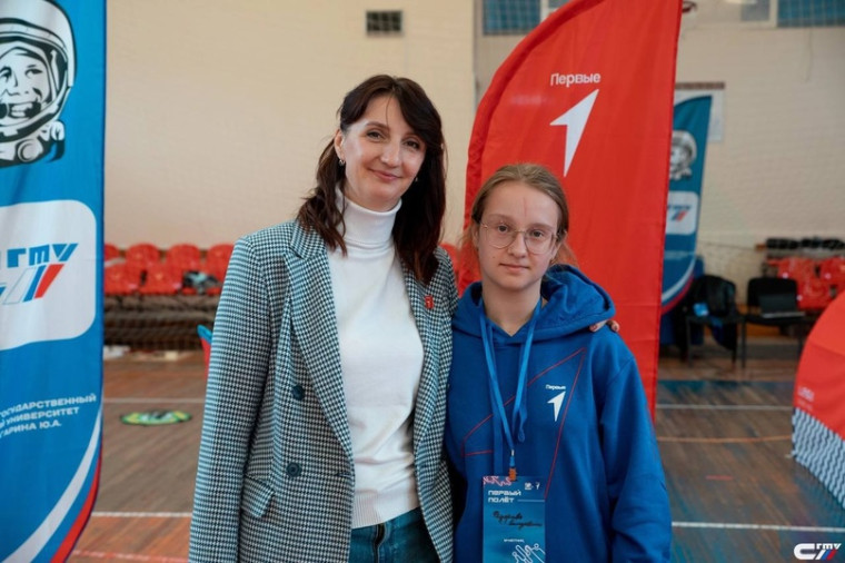 Ученица МАОУ ЛМИ Фёдорова Елизавета стала участницей масштабного мероприятия от Движения Первых!.